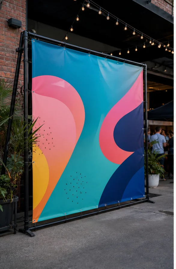Large format banners