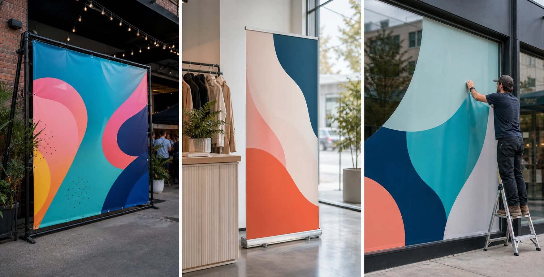 Custom banners and display printing