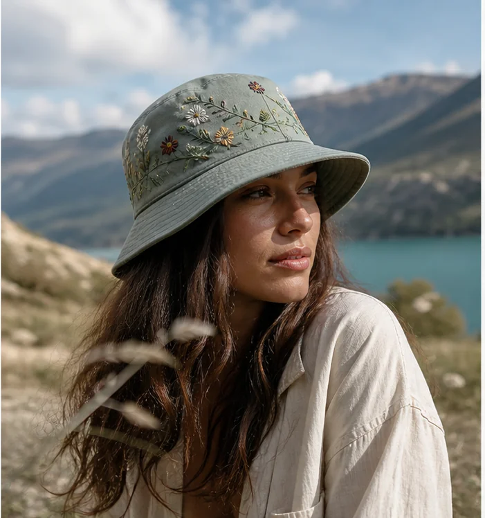 Custom bucket hat